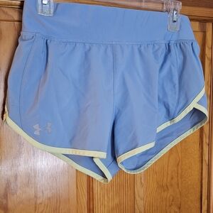 Under Armour Women's Light Blue Athletic Shorts